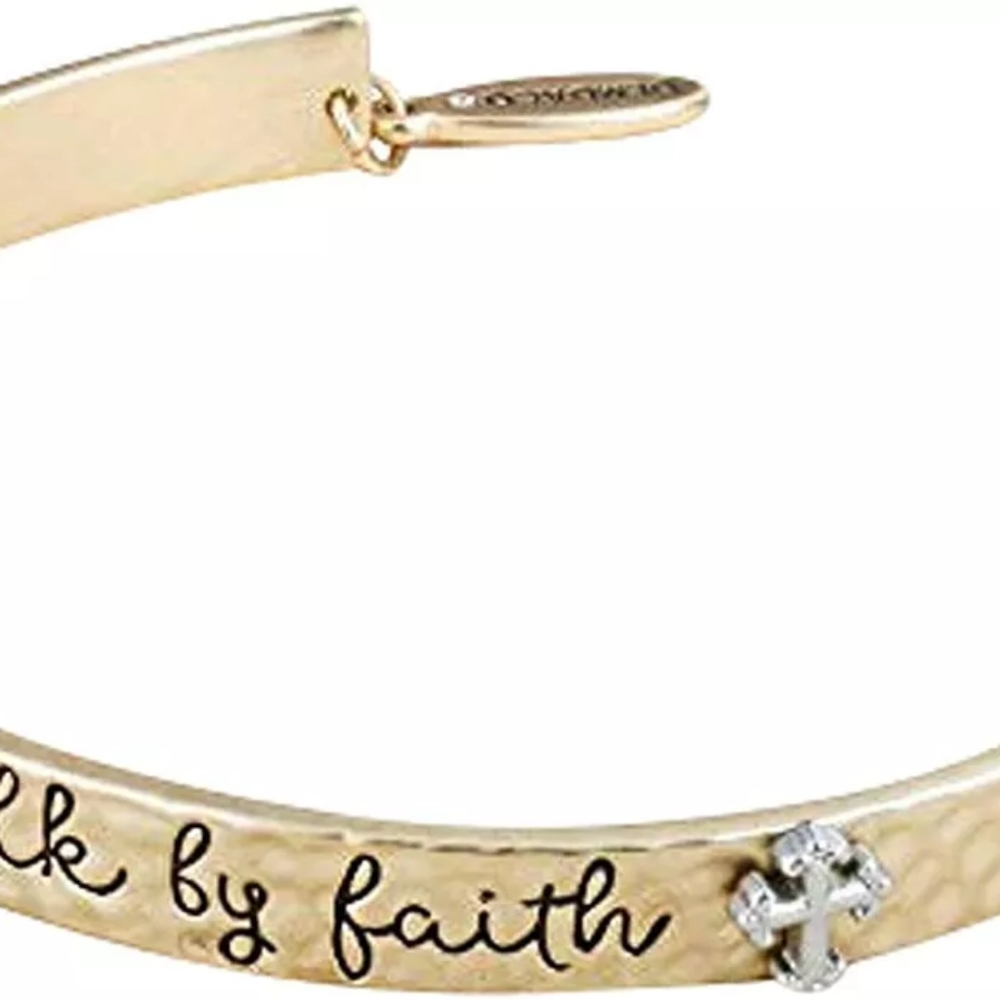 Demdaco Walk By Faith Honor Bracelet Brass Plated